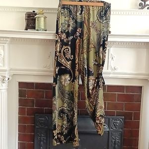 Paisley Jersey Pants
